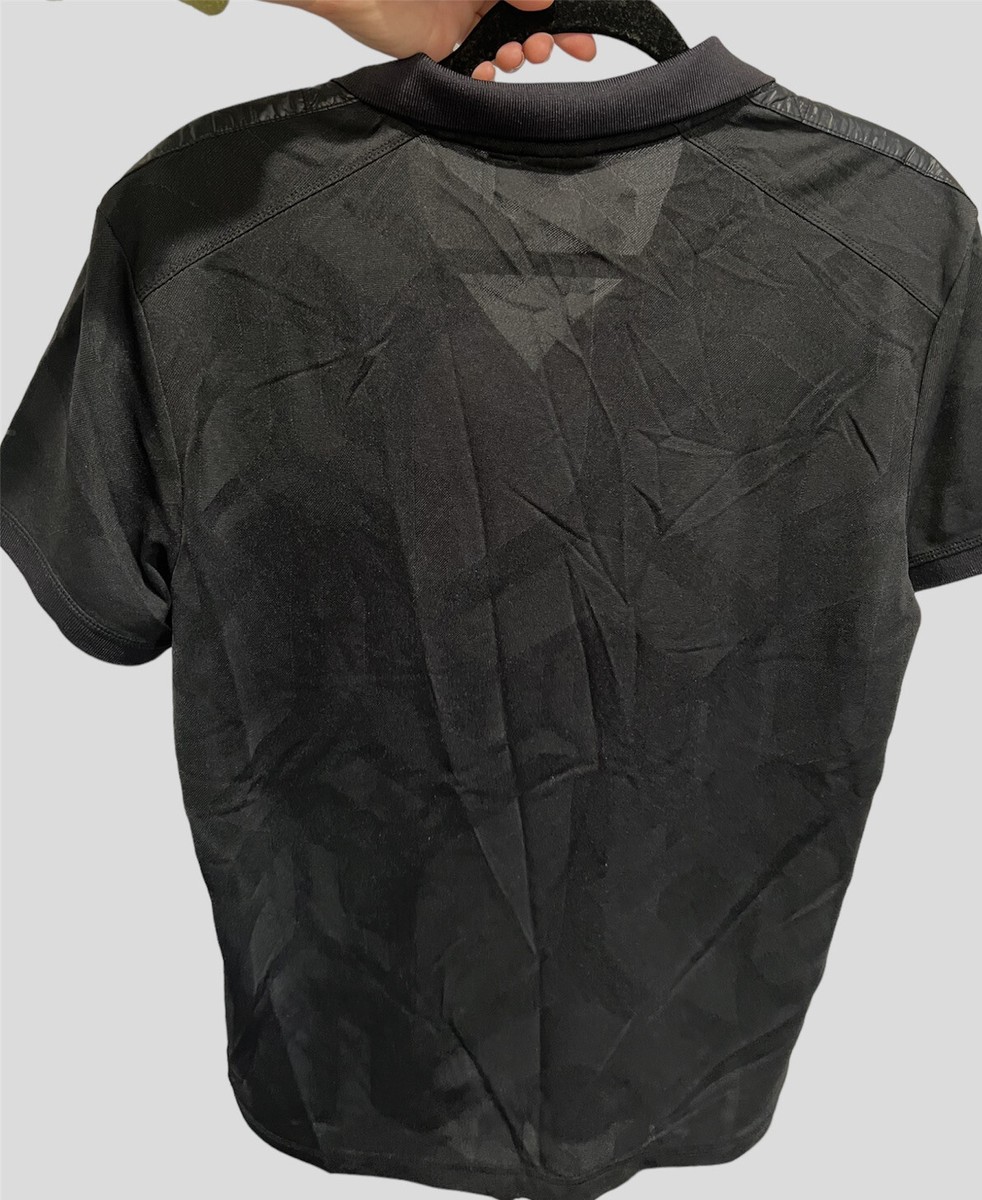 Puma Hussein Chalayan Mens Polo Breathable Black Size Medium