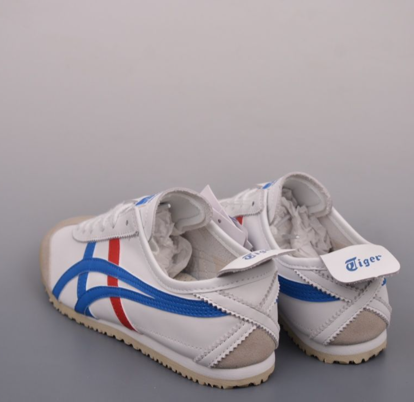 新品OnitsukaTiger MEXICO66オフホワイト/ネイビー24センチ New Onitsuka Tiger MEXICO66 Authentic WHITE BLUE From Japan | eBay