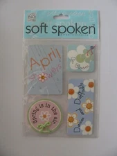 MAMBI Soft Spoken Embellishments SPRING IS IN THE AIR NIP 
