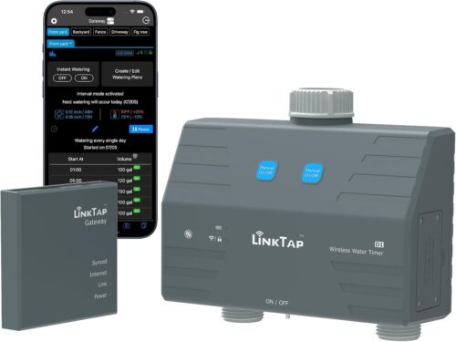 LinkTap Wireless Water Timer & Gateway - Smart Sprinkler Timer with App - Picture 38 of 55