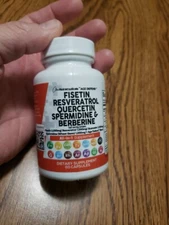 Fisetin 2500Mg Quercetin 1000Mg Resveratrol 1000Mg with Spermidine Wheat Germ 