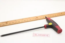 Craftsman 5/32" SAE T Through T-Handle Ball Hex/Allen Wrench Red Grip