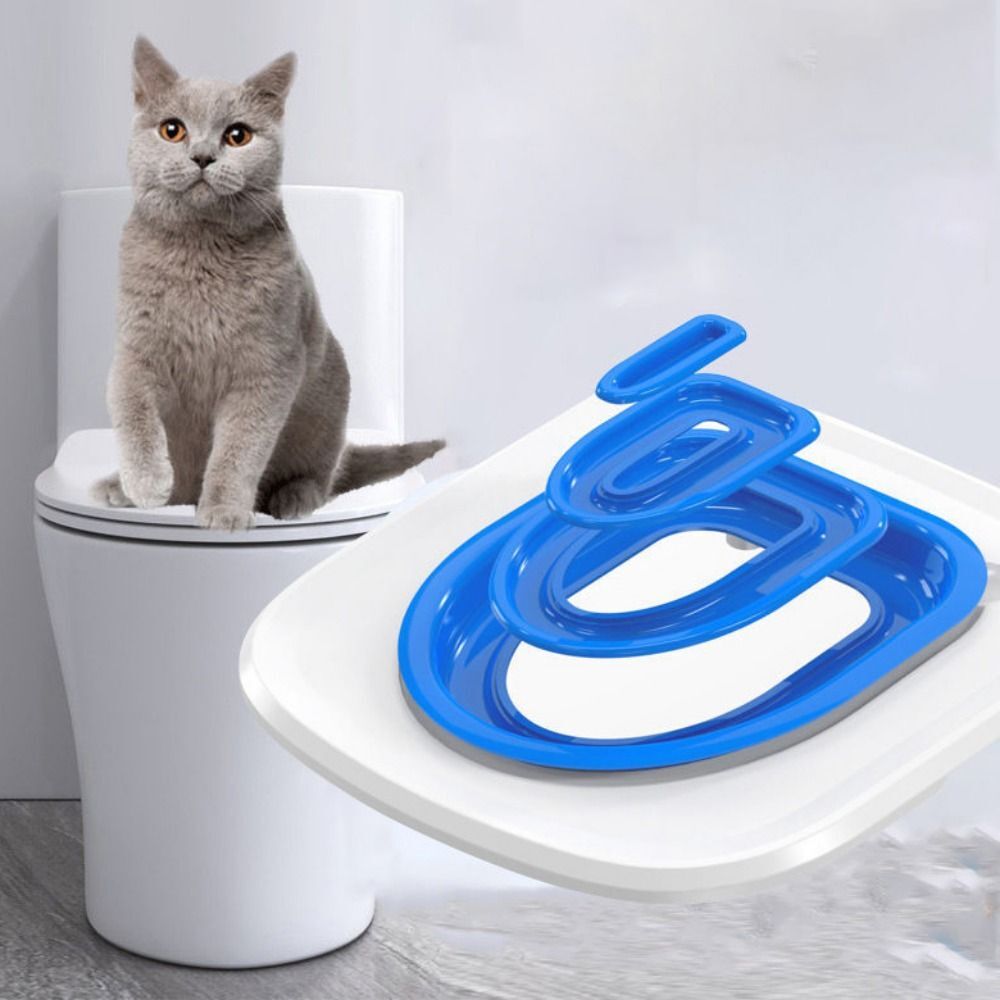 Cat Toilet Trainer Cat Litter Box Toilet Mat Pet Cat Toilet
