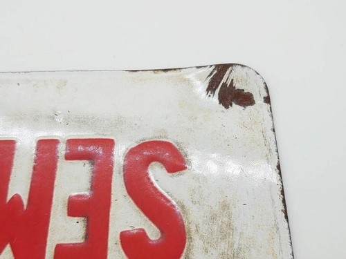 Vintage former Japanese National Railways Train Semi-Express Sign Board From JPN - Picture 20 of 20