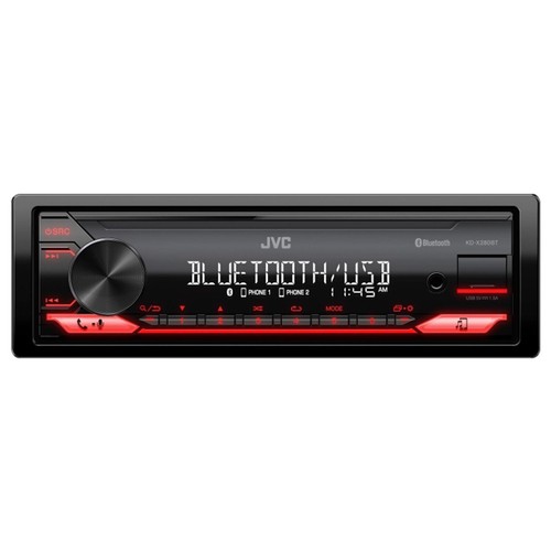 JVC KD-X280BT MP3 Digital Media Player Bluetooth iHeart Radio Pandora Spotify EQ - Picture 2 of 9
