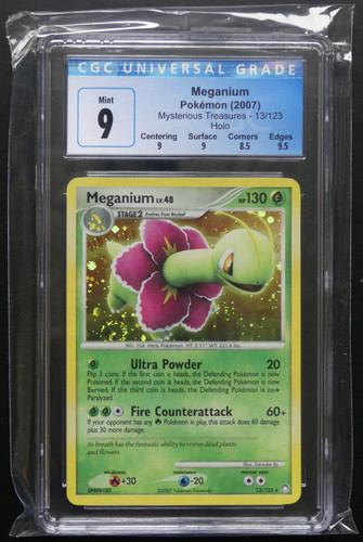 Meganium graded CGC 9 for sale on eBay