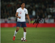England Trent Alexander Arnold Autographed Signed 8x10 EPL Photo COA #15