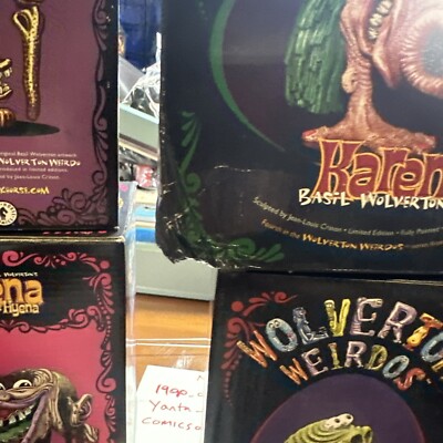 Basil Wolverton Weirdos Statues 