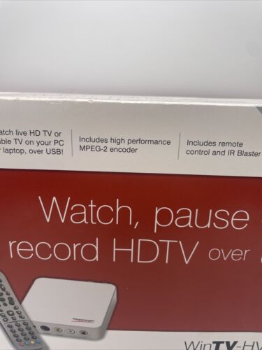 Hauppauge WinTV-HVR-1950 Model 1192 USB 2.0 Hybrid TV New In Original Box ! - Picture 3 of 23
