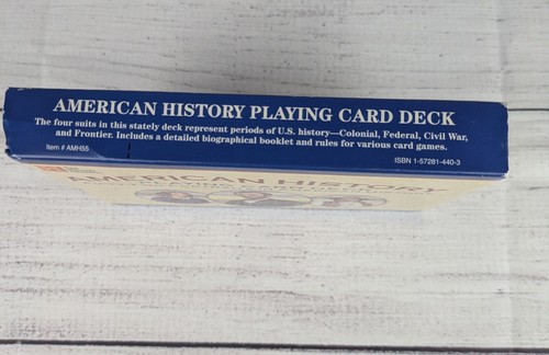 American History Playing Card Deck And Booklet  New Old Stock - Picture 8 of 11