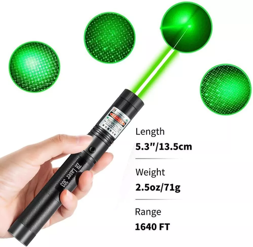 1000Miles Strong Beam Green Laser Pointer Pen 533nm Lazer Torch Rechargeable USB - Picture 11 of 12