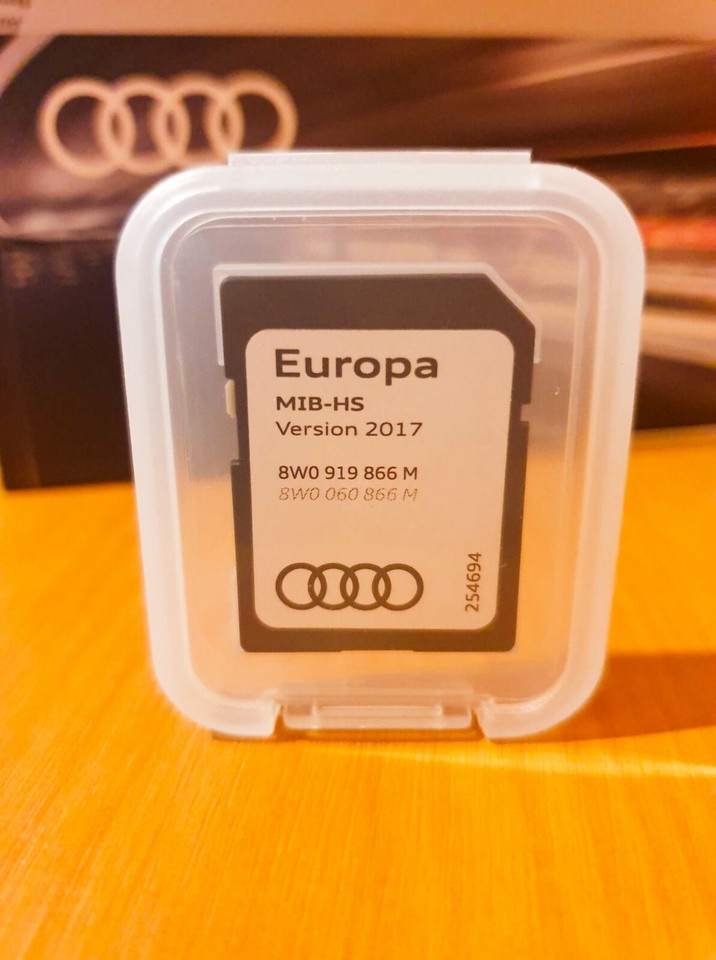 Audi 2017 Satellite Navigation SAT. NAV. SD. Card 8W0 919