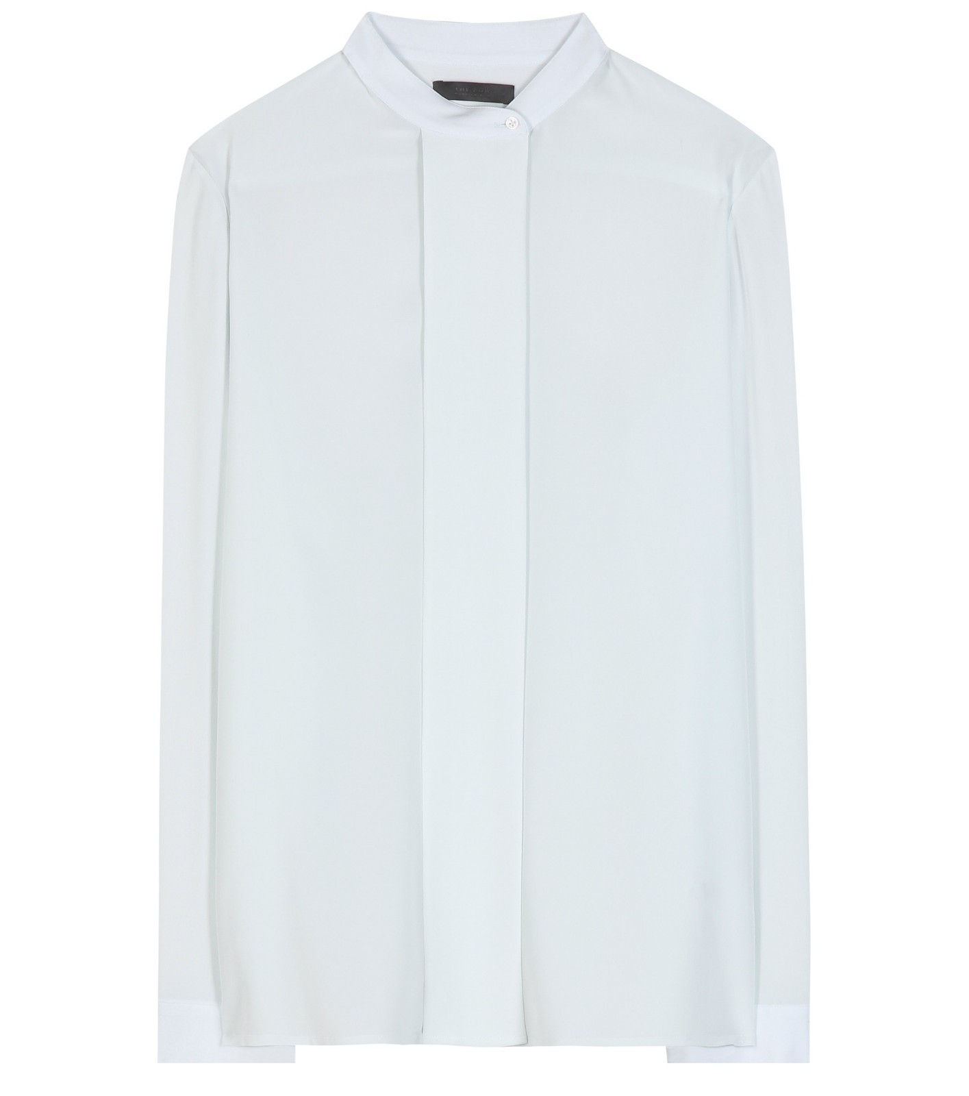 FILA Camicia camicetta in seta marlton $1090 nuova THE ROW blu nebbia mare 2 4