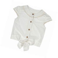 Kite Clothing Tie Front White Blouse (3 Years) Kite Clothing Tie Front White Blouse (3 Years)