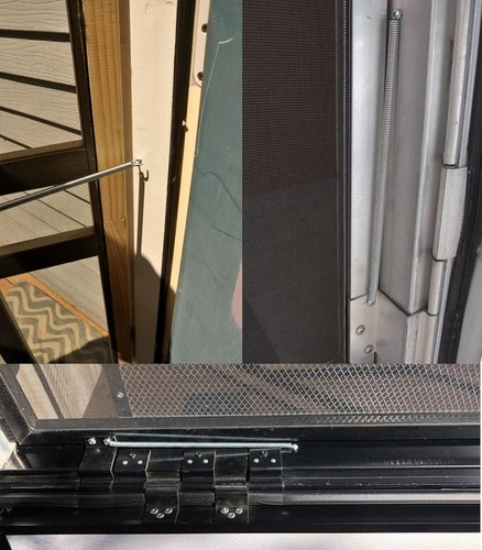 Muelles de extensión largos para puerta de pantalla de 2 piezas, 20 pulgadas - Imagen 3 de 5