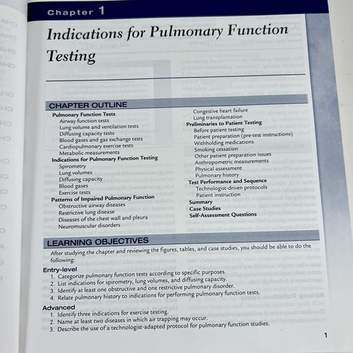 Ruppel's Manual of Pulmonary Function Testing 10th Edition 2013 514 Pages - Foto 9 di 15