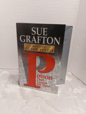  SUE GRAFTON Puzzle Collectable A Poison That Leaves No Trace NIB