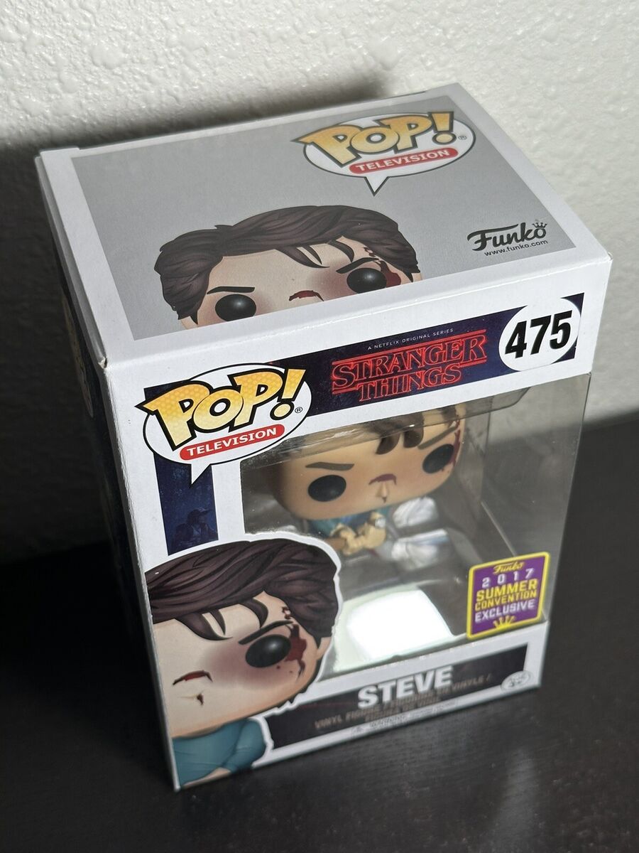 FUNKO POP TELEVISION STRANGER THINGS STEVE #475 2017 SUMMER FUNKO POP TELEVISION STRANGER THINGS STEVE #475 2017 SUMMER