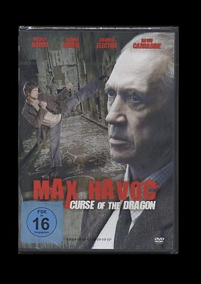 DVD MAX HAVOC - CURSE OF THE DRAGON - DAVID CARRADINE + CARMEN ELECTRA ** NEU **
