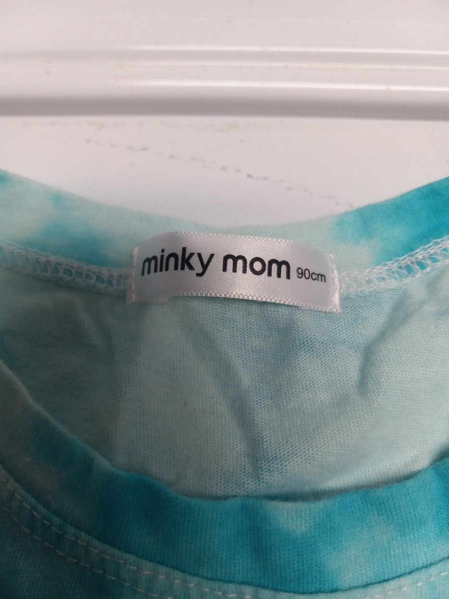 Minky Mom ADIDAS BLUE TIE DYE SHIRT Size 90 Cm (3T)
