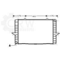 Prasco WasserküHler MotorküHler Aluminium FüR Volvo 850 Kombi LW 855 V70 I P80_