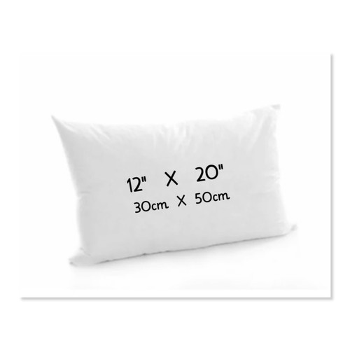 Oblong Cushion Pad Rectangular Shape Deep Fill Inner Insert Hollowfiber Cushions - Picture 9 of 20