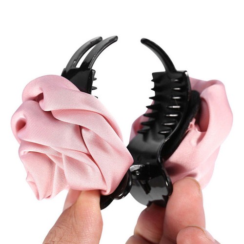 Hair Crab Clip Rose Hair Claws Clips Hair Accessories Womens Girls Hair Hairpin↷ - Picture 3 of 22