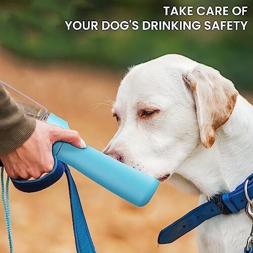 19oz Portable Dog Pet Water Bottle Dispenser for Outdoor Walking Hiking Travel - Bild 2 von 7