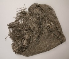 32723 - Abendkleid-Umhang, 1920er Jahre. Schwarz-goldene Spitze mit Fransen, ca.