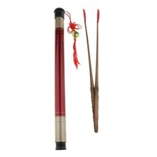 2 Stück Praktische Rosenholz Yangqin Essstäbchen Hackbrett Stäbchen + Halter