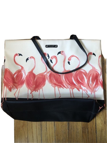 Kate Spade Flamingo Tote Bag Purse