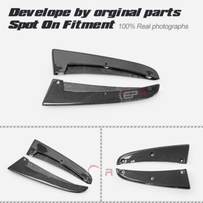 For Lexus LC 500 URZ100 (17.03 onwards) TM Type Rear spat (2pcs) Carbon Fiber