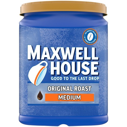 Maxwell House Original Roast Ground Coffee, 38.2 oz Canister