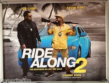 Cinema Poster: RIDE ALONG 2 2016 (Quad)  Ice Cube Kevin Hart Tika Sumpter