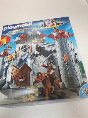 playmobil black baron castle