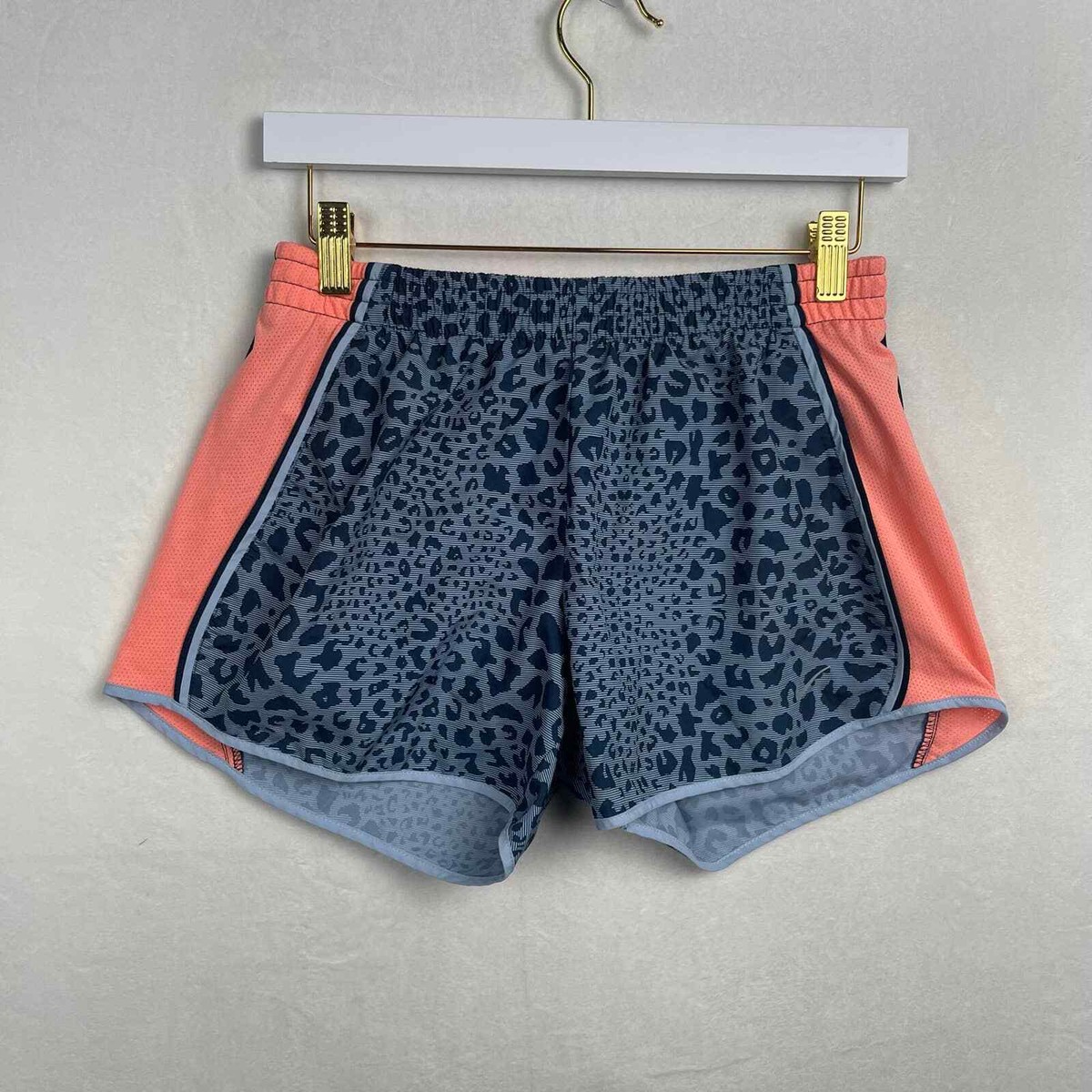 womens cheetah nike shorts