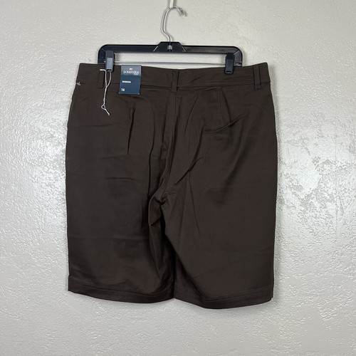 St Johns Bay Bermuda Brown Shorts Womens Size 16 - Picture 9 of 10