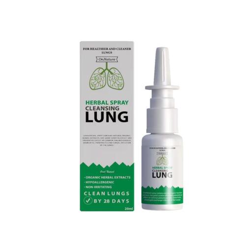 1/2/3x 20ml Lung Detox Herbal Cleanser Spray for Smoker Clear Nasals-Congestion√ - Imagen 13 de 15