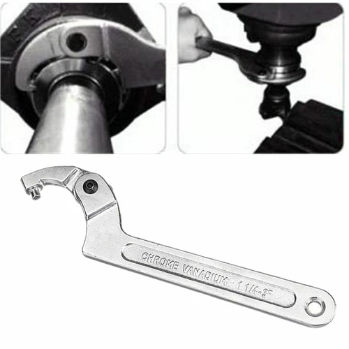 Hakenschlüssel Gelenk Zapfenschlüssel Nutmutternschlüssel 19-51/ 32-76/ 51-121mm - Bild 6 von 14