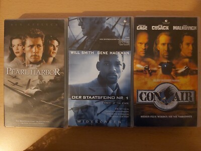 3 VHS Filme (Touchstone)