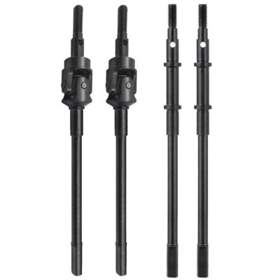 Stahl Vorderachse Hinterachse CVD Antriebswelle für Axial SCX10II 90046 1:10 RC