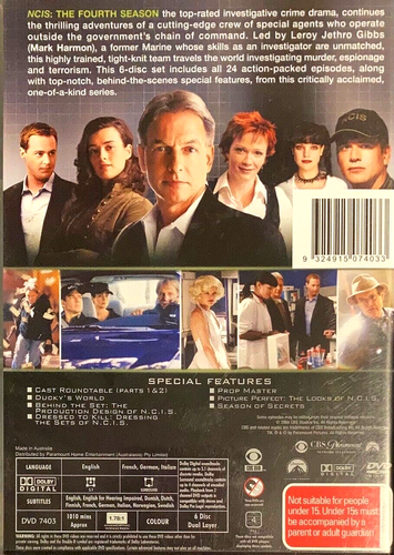 NCIS : Complete Seasons 1 2 3 4 5 6 7 8 9 & 10 (DVD, 2006, 59-Disc Set) - Picture 9 of 22