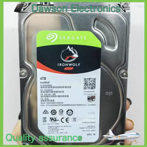 Seagate IronWolf ST4000VN008 4TB 3.5" SATA 64MB 5900RPM  NAS Hard Drive New