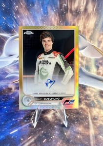Ralph Boschung Auto 05/50 Gold Refractor 2021 Topps Formula 1 Chrome