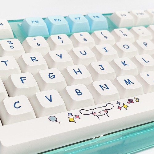 127Pcs/Set Blue Rabbit Full Size Key Caps PBT Keycaps Mechanical Keyboard XDA - Picture 11 of 13