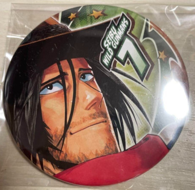 Japanese anime Eyeshield 21 can badge Shien Mushanokoji ''Kid'' JUMP SHOP