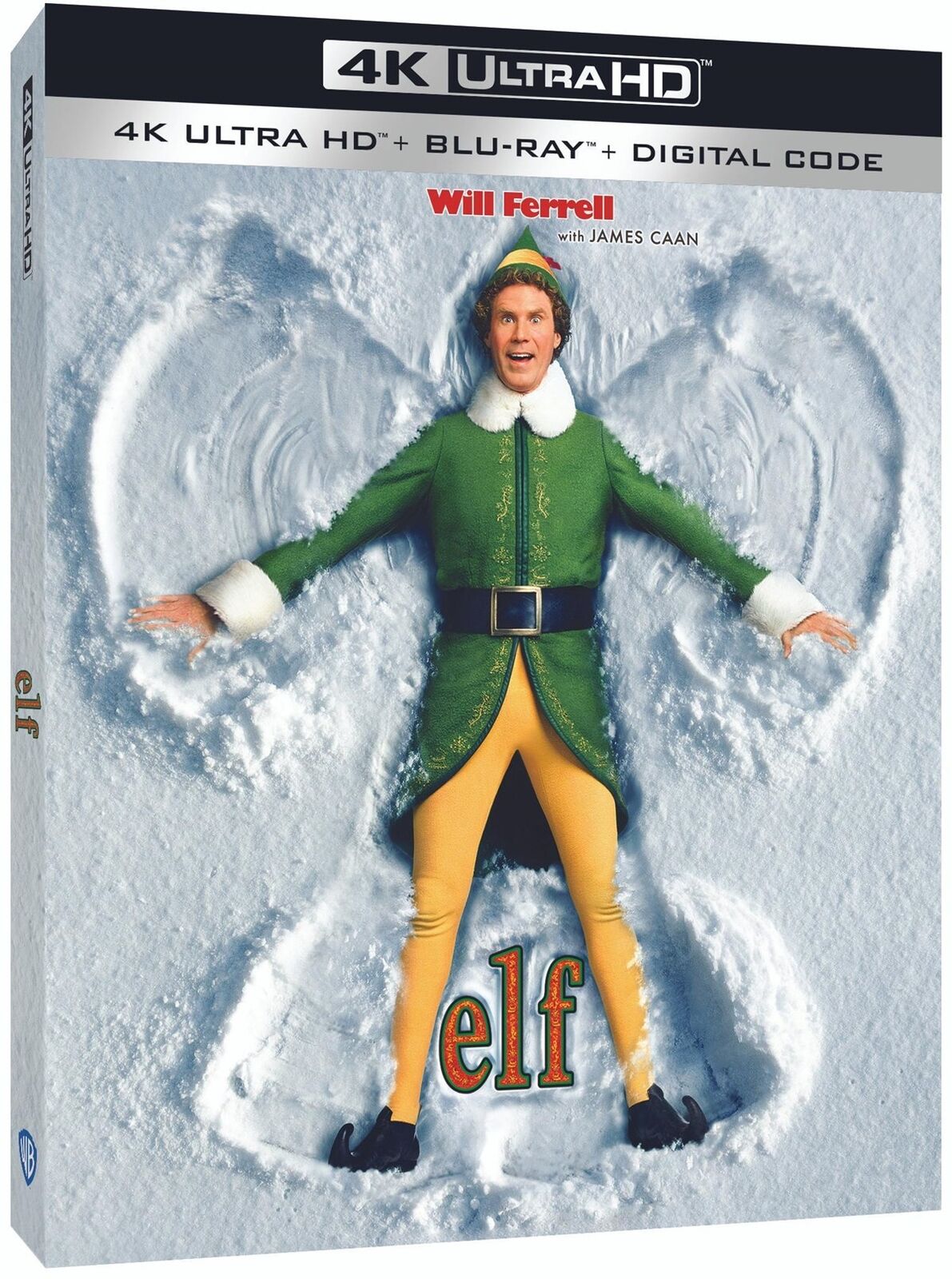 Elf 4K UHD Blu-ray Will Ferrell NEW
