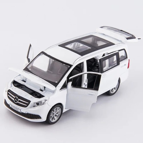 1:32 Mercedes-Benz V260 Business Nanny Car Alu Auto Modell Sound und Lichtzug - Bild 22 von 29
