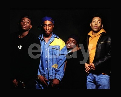 Juice (1992) Omar Epps Tupac Shakur Jermaine Hopkins Khalil Kain 16x12 Foto