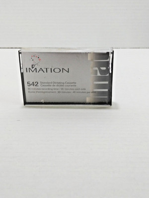 Imation 542 90 Minute Standard Dictating Cassette tape